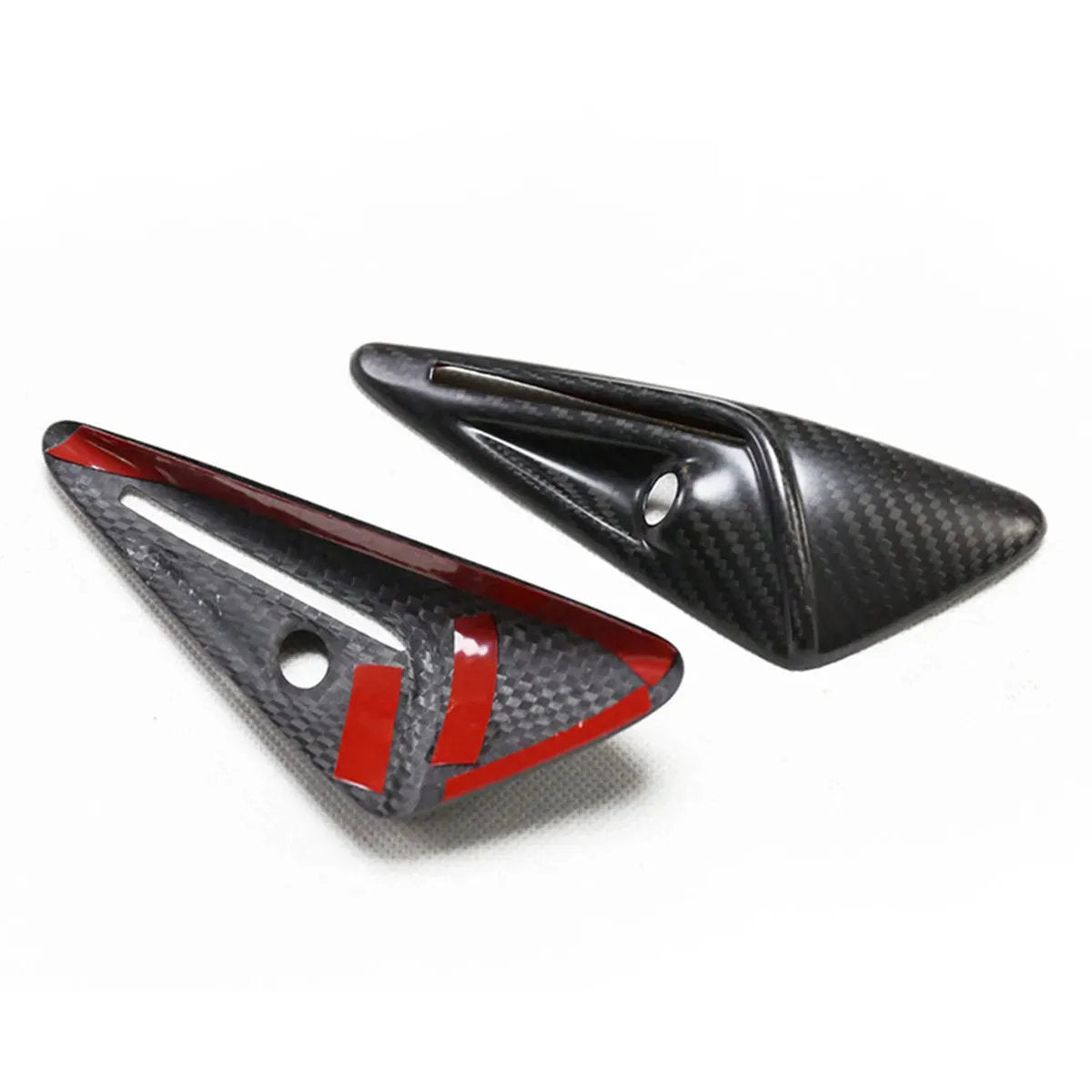Real Carbon Fiber Side Camera Cover for Tesla Model 3 Highland