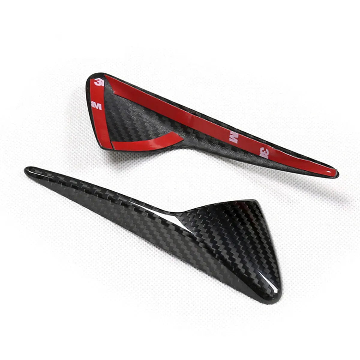 Real Carbon Fiber Side Camera Cover for Tesla Model 3 Highland