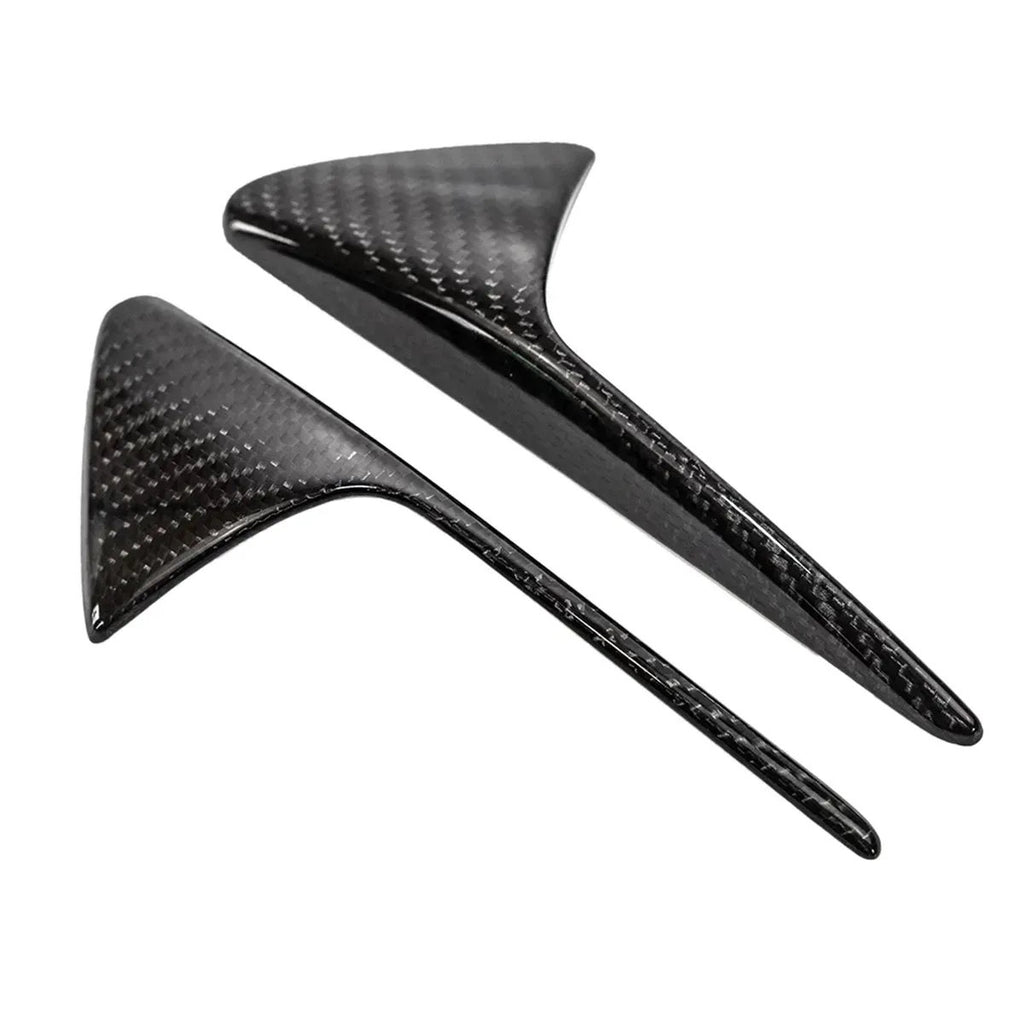 Real Carbon Fiber Side Camera Cover for Tesla Model 3 Highland
