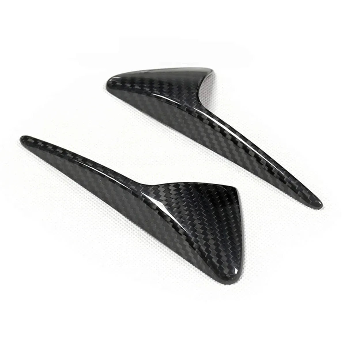 Real Carbon Fiber Side Camera Cover for Tesla Model 3 Highland