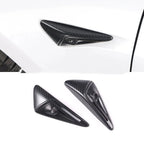 Real Carbon Fiber Side Camera Cover for Tesla Model 3 Highland