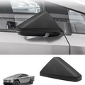 Carbon Fiber Rearview Mirror Cover for Tesla Cybertruck Matte Carbon Fiber