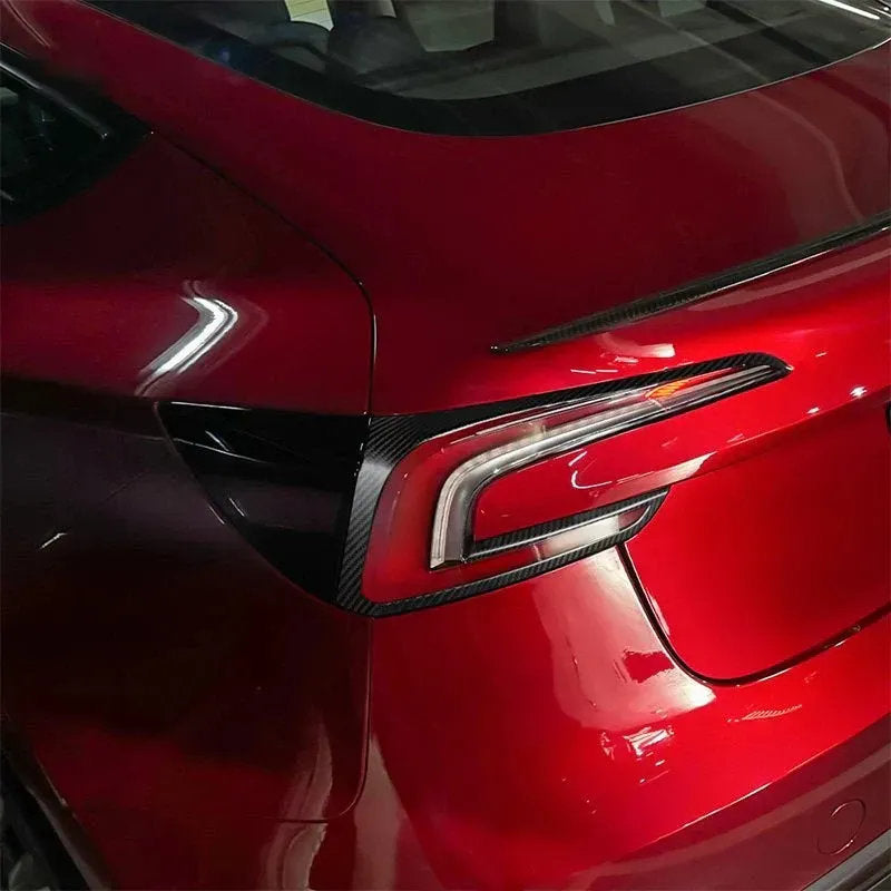 Real carbon fiber tail light frame for the Tesla Model 3 Highland (2 pcs)