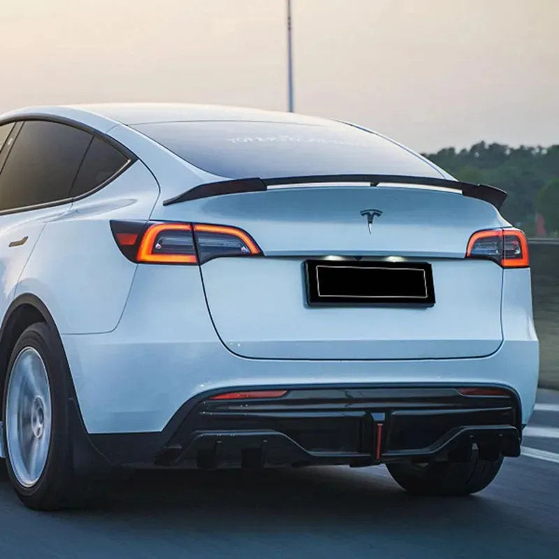 Rear Diffuser for Tesla Model Y with LED Lights