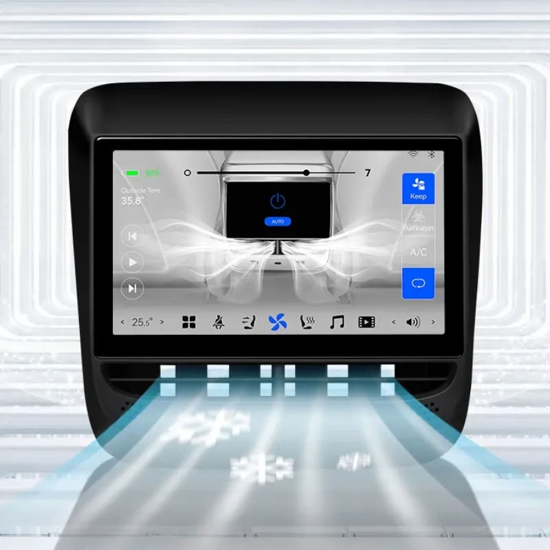 Rear Entertainment and Climate Control Touch Screen Display for Tesla Model 3/Y