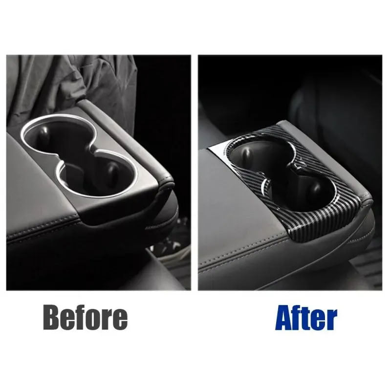 Rear Seat Cup Holder Protection Cover For Tesla Model 3 Highland/Model Y Juniper