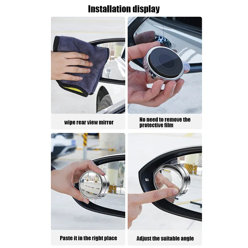 Rear View Auxiliary Mirror for Tesla Model S/3/X/Y