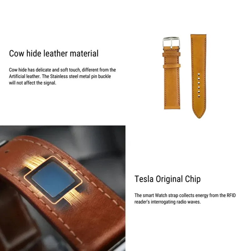 Replacement bracelet strap key/smart key for Tesla Model 3/Y