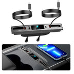 Retractable USB Hub for Tesla Model 3/Y（2021-2023）