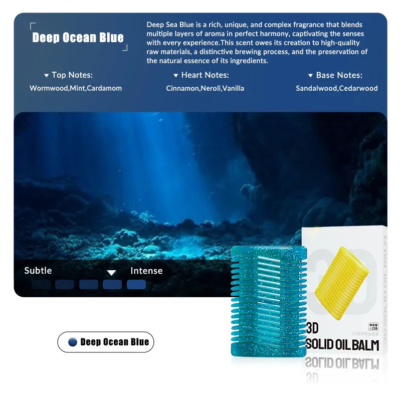 Cybertruck-Shaped Car Air Freshener Refill Deep ocean Blue