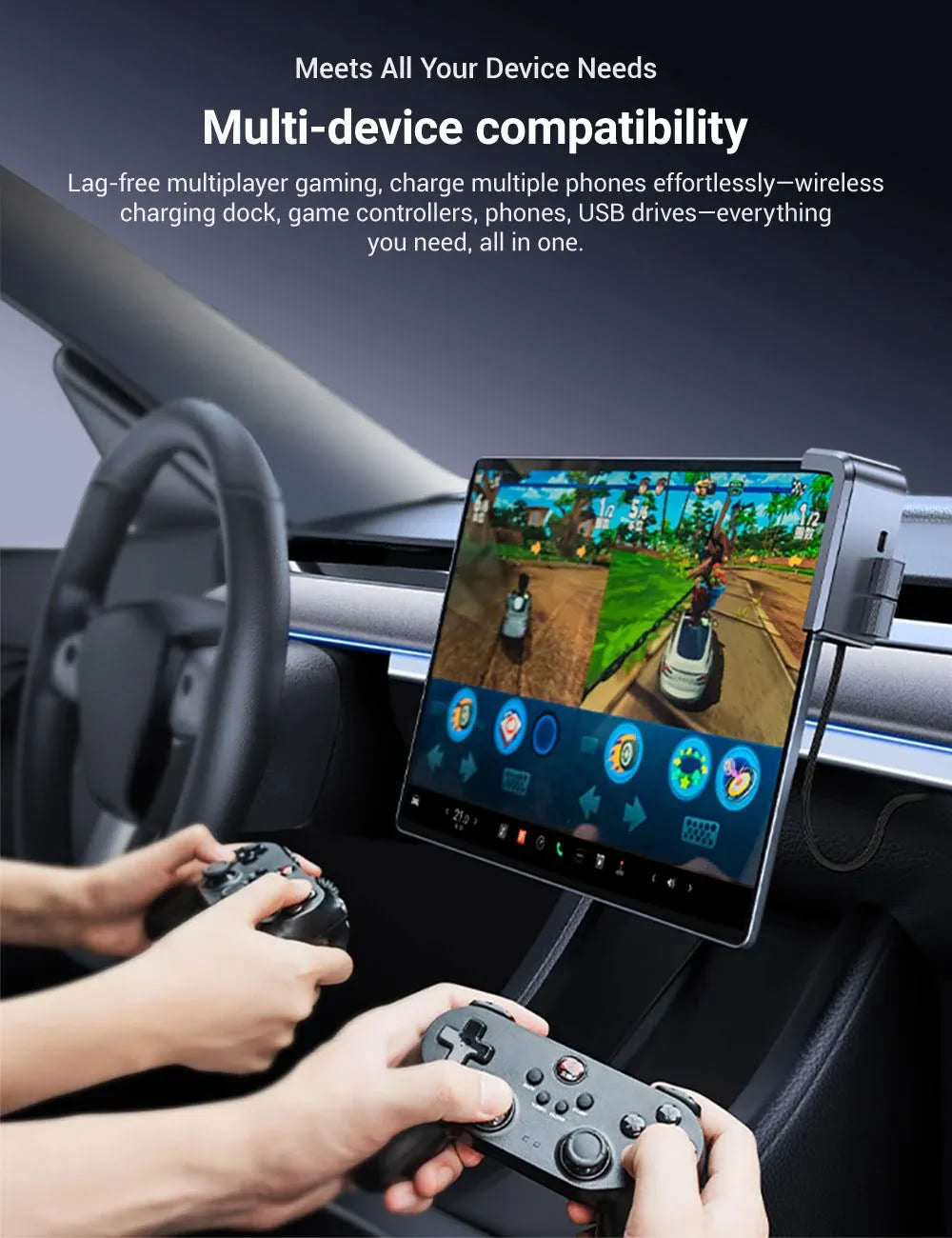 Screen Docking Station for Tesla Model 3/Y（2020-2024）