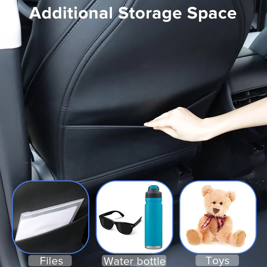 2 Pcs Seat Protectors for Tesla Model 3 (2017-2023) / Y (2020-2024)