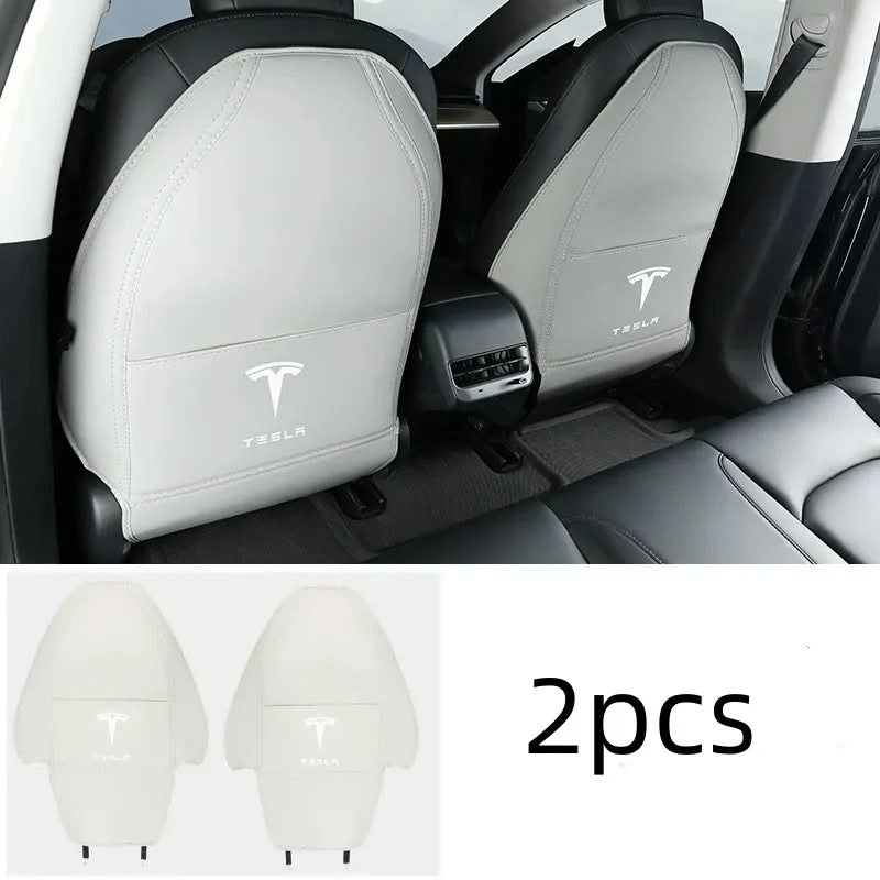 2 Pcs Seat Protectors for Tesla Model 3 (2017-2023) / Y (2020-2024)