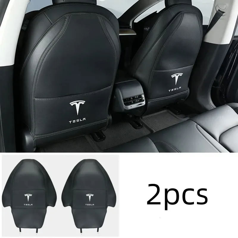 2 Pcs Seat Protectors for Tesla Model 3 (2017-2023) / Y (2020-2024)