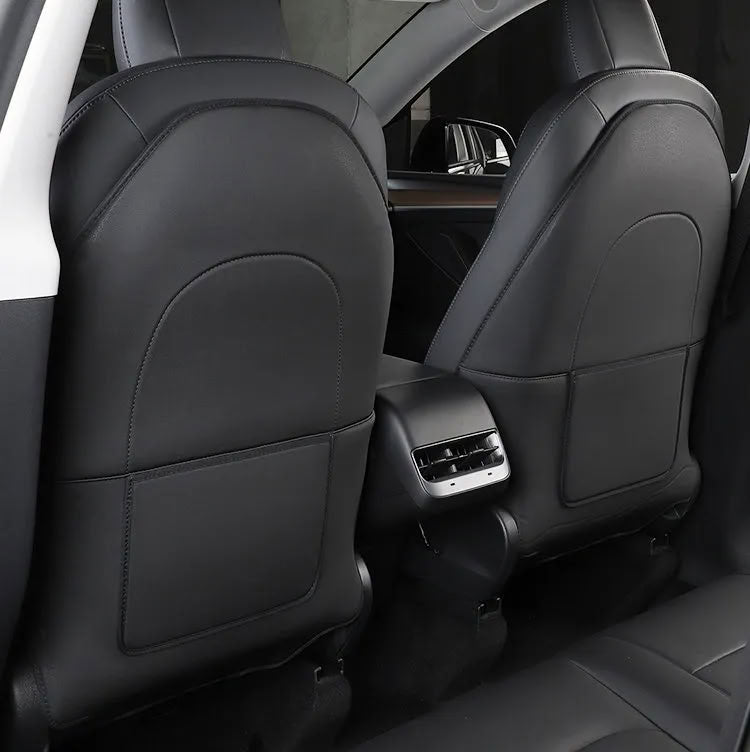 2 Pcs Seat Back Kick Protector for Tesla Model 3 Highland / Y Juniper