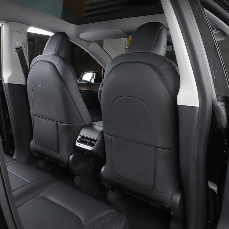 2 Pcs Seat Back Kick Protector for Tesla Model 3 Highland / Y Juniper