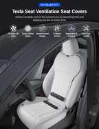 Seat Ventilation Seat Covers for Model 3 Highland & Model Y Juniper - Teskay
