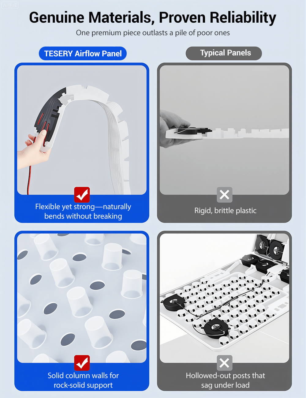 Seat Ventilation Seat Covers for Model 3 Highland & Model Y Juniper - Teskay