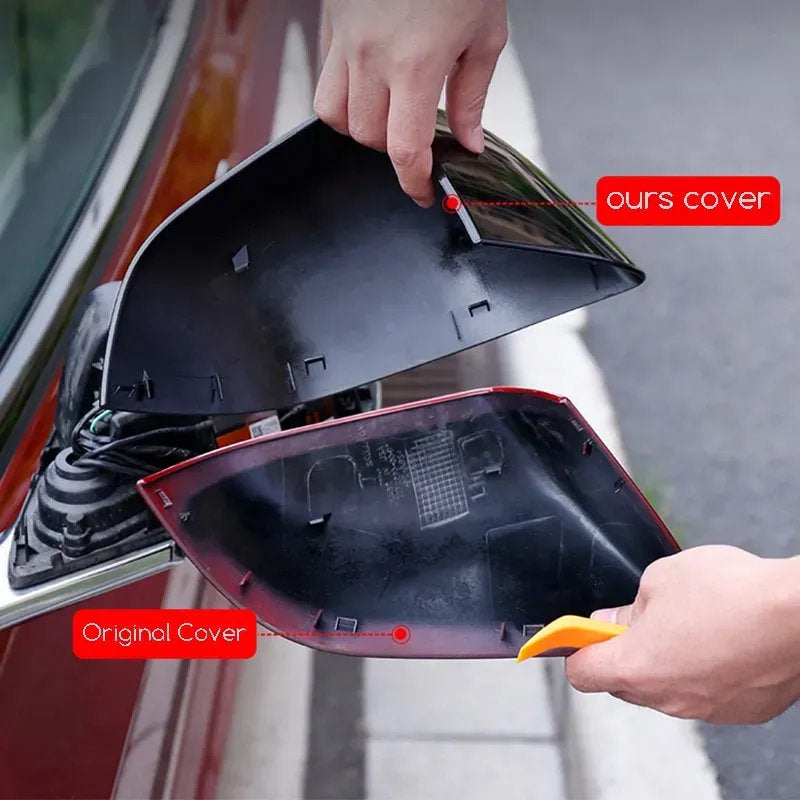 Side Mirror Replacement Covers for Tesla Model Y (2020-2024)