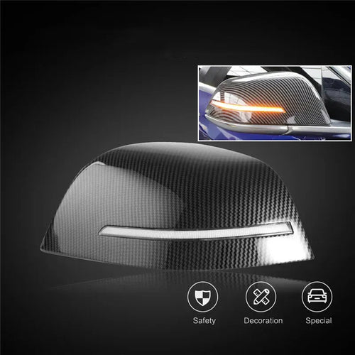 Replacement Side Mirrors with Turn Signals for Tesla Model 3/Y (2017-2024)