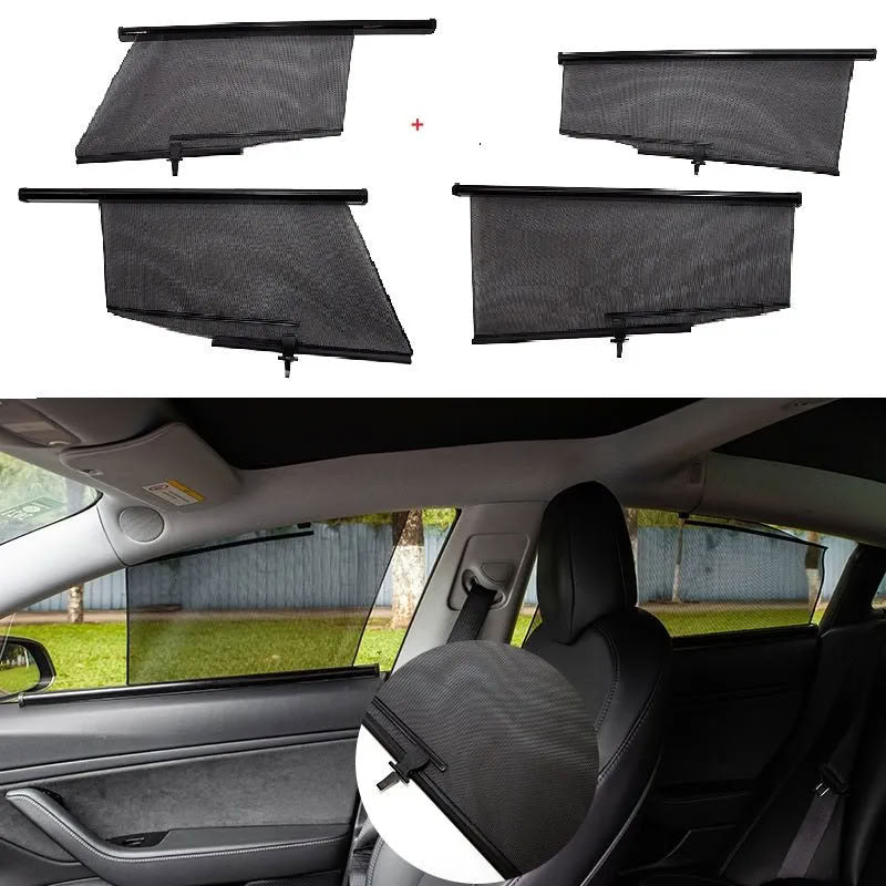 Side Window Sunshade for Tesla Model 3/Y/X/S