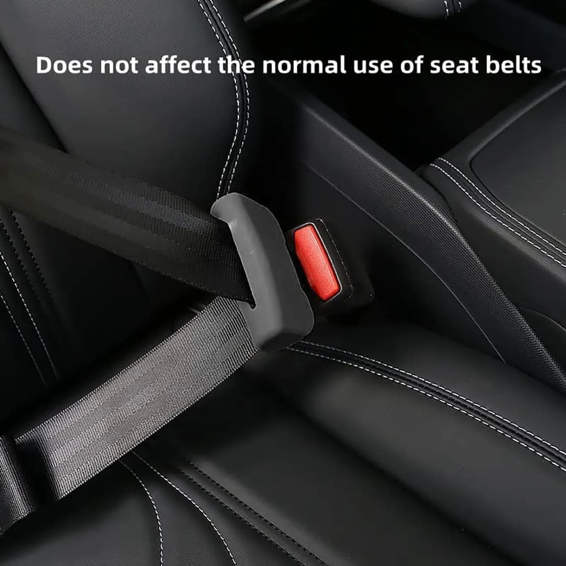 Silicone Seat Belt Buckle Protective Cover for Tesla Model S/3/X/Y