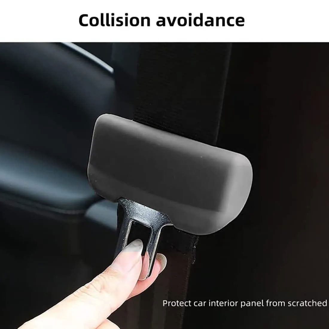 Silicone Seat Belt Buckle Protective Cover for Tesla Model S/3/X/Y