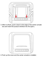 Smart Center Control Physical Buttons for Tesla Model 3/Y