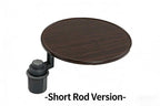Solid Wood Floating Table for Tesla's Front and Rear Cup Holders 6.5cm – 10cm 2.56in – 3.94 inches Tray Table（Standard model）