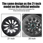 Sprocket Cap for Tesla Model Y 20" Induction Wheel (Set of 4)
