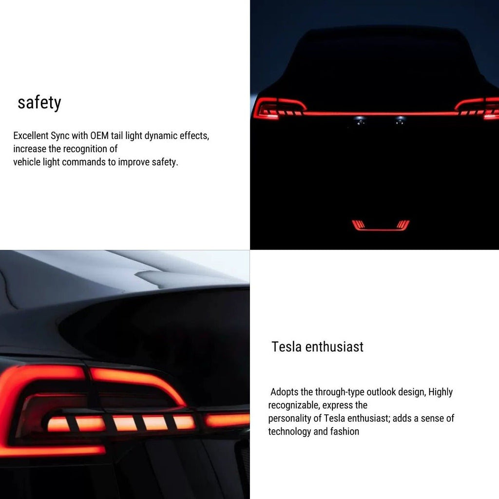 Starlink Full-Width Strip Taillight for Model 3/Y
