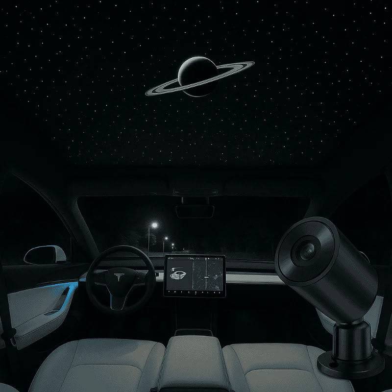 Starry Sky Sunroof Projector Ambient Lighting for Tesla - Teskay