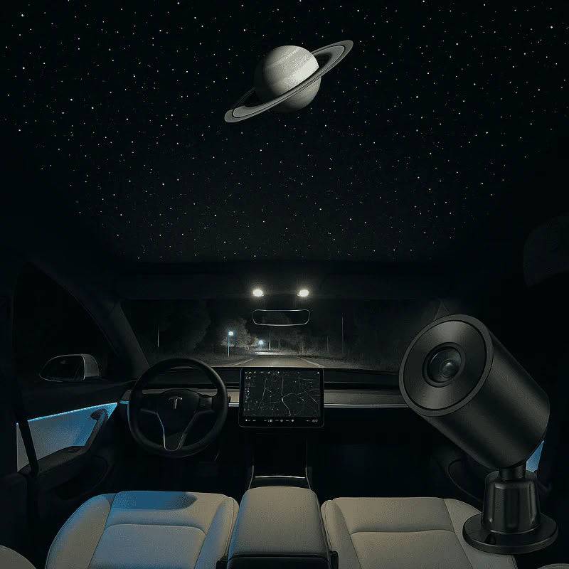 Starry Sky Sunroof Projector Ambient Lighting for Tesla - Teskay