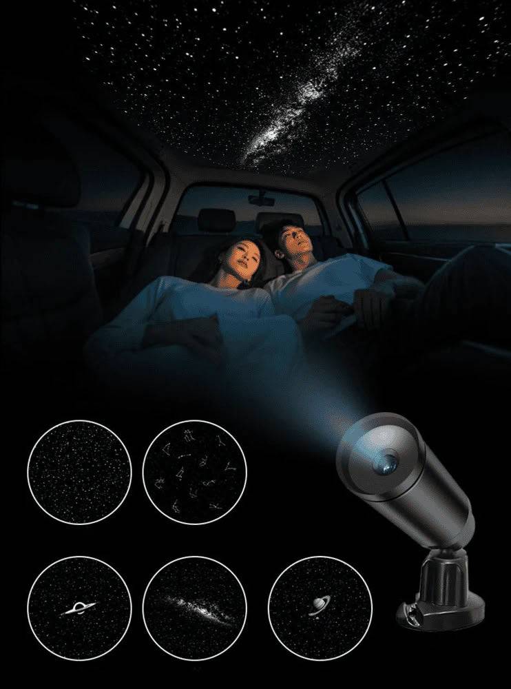 Starry Sky Sunroof Projector Ambient Lighting for Tesla - Teskay