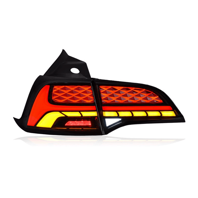 Starry Dynamic LED Tail Light Assembly for Model 3/Y