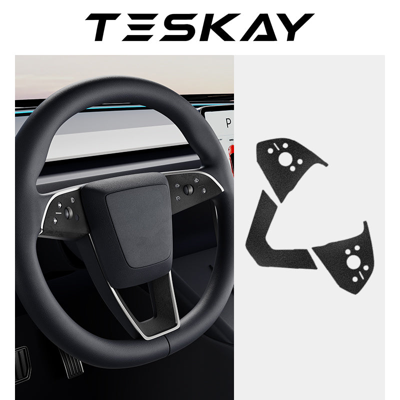Steering Wheel Decoration Sticker for Tesla Model 3 / Y - Teskay