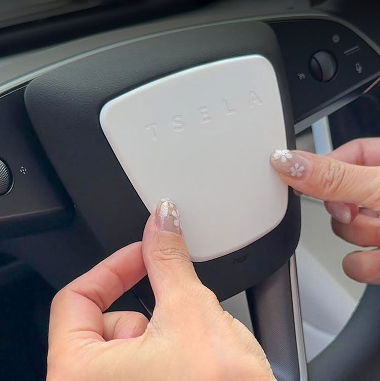 Steering Wheel Trim Cover for Tesla Model 3 Highland / Model Y Juniper - Teskay