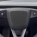Steering Wheel Trim Cover for Tesla Model 3 Highland / Model Y Juniper（Combo pack） Black Center Cap