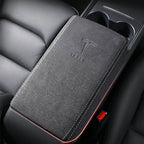 Suede Armrest Cover for Tesla Model 3 (2017-2023.10) / Model Y (2020-2024)