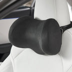 Suede Memory Foam Neck Pillow for Tesla Model 3/Y - Height Adjustable
