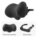 Suede Memory Foam Neck Pillow for Tesla Model 3/Y - Height Adjustable