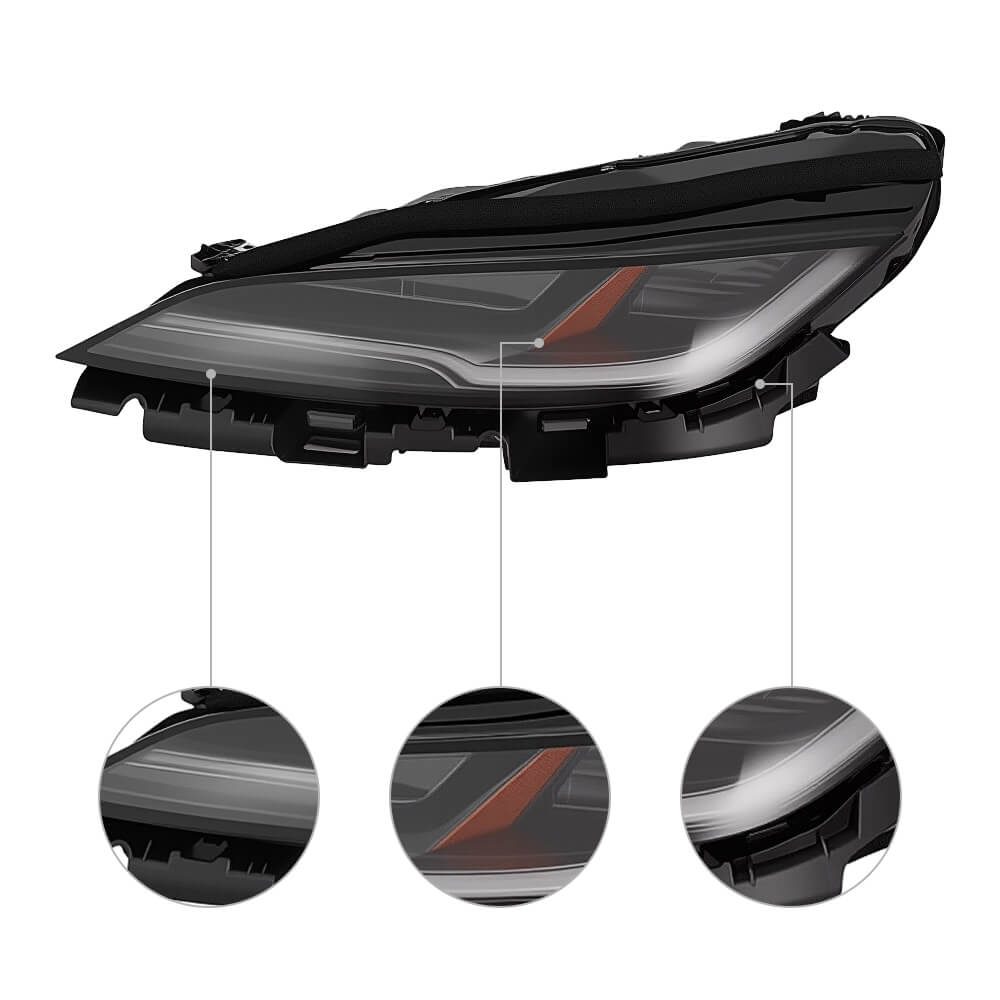 Headlight Assembly for Model 3 Highland丨Matrix Headlights Replacement