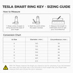 Custom Smart Ring Key for Tesla Model 3 / Y / S / X / Cybertruck