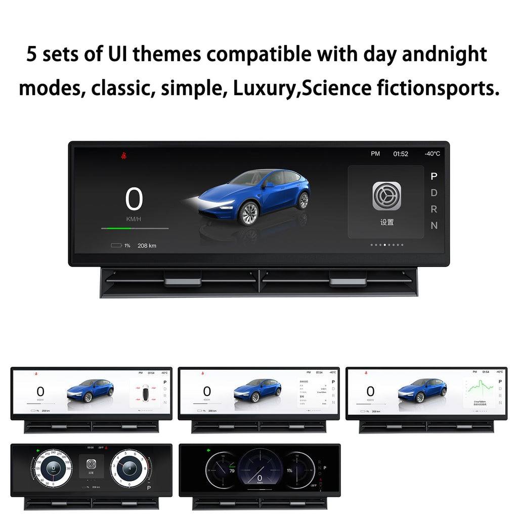 TESKAY 10.88-inch Touchscreen Dashboard Display for Model 3/Y-Teskay