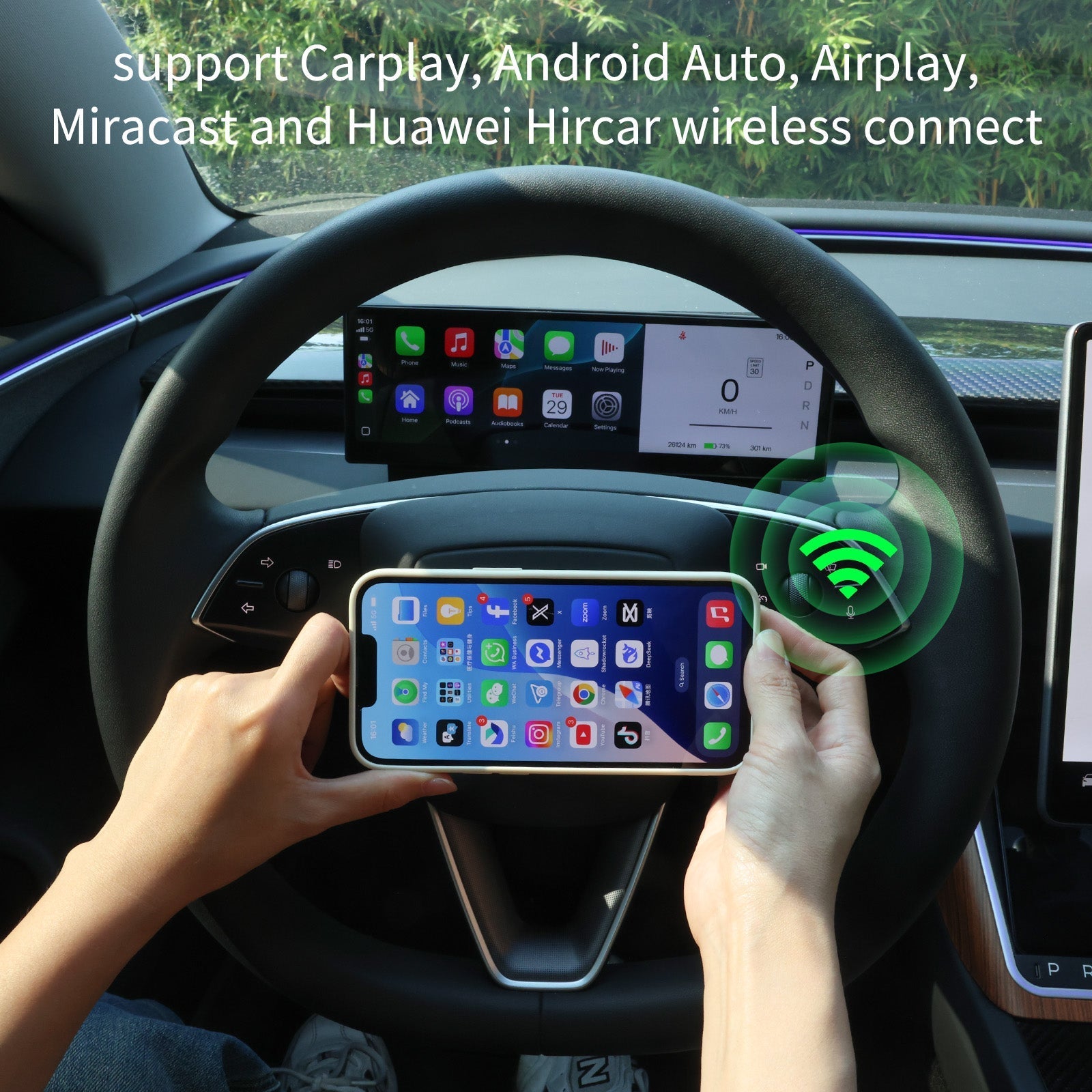 TESKAY 10.88-inch Touchscreen Dashboard Display for Model 3/Y-Teskay