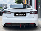 TESKAY Front & Rear Body Kit Lip Spoiler Package for Tesla Model S 2016-2020-Teskay