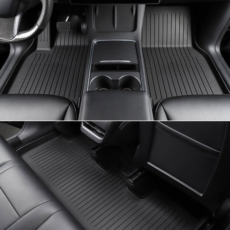 TPE All-Weather Floor Mats for Tesla Model Y / 3 - Teskay