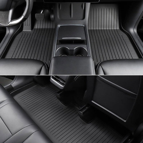 TPE All-Weather Floor Mats for Tesla Model Y / 3 - Teskay