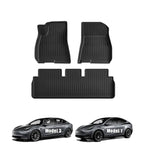 TPE All-Weather Floor Mats for Tesla Model Y / 3 - Teskay