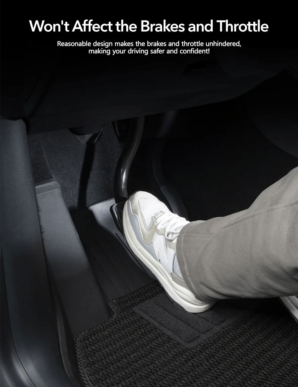 TPE+Menes Double Layer Floor Mats for Tesla Model 3/Y - Teskay